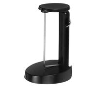 KICHOUSE Office Folder Metal Bill Holder Receipt Spikes Kitchen Order Holder Rack Invoice Fork for Office Black