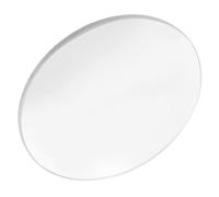 KICHOUSE Optical Glass Biconvex Lens for Physics Experimental Teaching Instrument and Focused Images, 30cm Focal Length, Suitable for Optical Devices and Telescopes in Physics Education