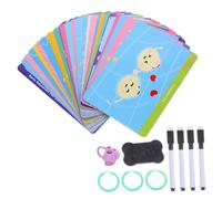 KICHOUSE Pen Control Training Cards for Kids Reusable Writing Learning Cards Educational Toy for Toddlers Enhance Concentration and Logic Skills Fun Tracing Activity
