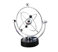 KICHOUSE Perpetual Motion Metal Science Model Automatic Rotating Celestial Orbit Desktop Decoration Educational Office Gadget