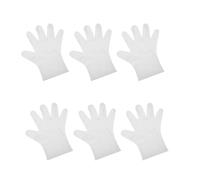 KICHOUSE Pet Grooming Gloves Portable 6 Pcs for Cats and Pets Non-woven Fabric Cleaning and Massage Gloves for Bathing and Shedding Control