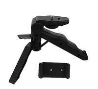KICHOUSE Phone Tripod Stand Phone Holder Adjustable and Foldable Cellphone Tripod for Live Streaming and Vlogging Portable Stabilizer for Travel and Desktop Use