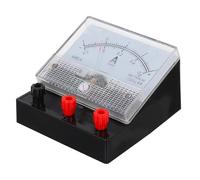 KICHOUSE Physics Ammeter Current Meter Plastic Experiment Equipment with Dual Range 0.6a and 3a Practical Experiment Apparatus for Interactive Play and Physics Lessons