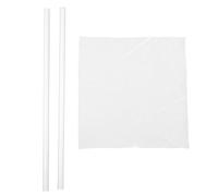 KICHOUSE Physics Class Teaching Tool Electrostatic Friction Rod Kit Electrostatic Experiment Props Physical Experiment Tool High School Friction Static Kit White