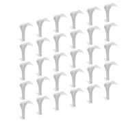 KICHOUSE Picture Rail Hooks Heavy Duty 30Pcs S-Shaped Hangers for Wall and Gallery Picture Hanging Applications