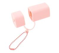 KICHOUSE Pink Silicone Lipstick Storage Bag Mini Travel Lipstick Case Portable Lip Gloss Holder Independent Divider Design Extends Product Life Sleek Style for Outdoor Trips and Backpacks