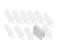 KICHOUSE Plantation Shutter Repair Kit Shutter Replacement Pins Curtain Nails for Window Maintenance Includes Wooden Pins Long Bolts Reliable Furniture Fittings