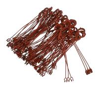 KICHOUSE Plastic Hanging Basket Hooks 50Pcs for Flower Plant Holders, for Decorating Balcony, Window Sill and Dining Table