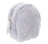 KICHOUSE Plush Coin Purse Mini Keychain Zipper Wallet with Adorable and Popular Style, Suitable for Versatile Storage and Daily Use of Coins, Earphones, and Keys