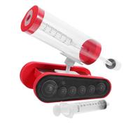 KICHOUSE Pneumatic Gun for Boys and Girls Diy Physics Experiment Model Kit Scientific Gadget for Boy Girl Experiment and Learning
