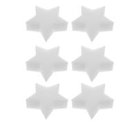 KICHOUSE Pool Filtering Sponges Removes Grime Efficiently White Five-Pointed 20pcs Sponge Material and Reduces Maintenance for Hot Tub and Bathtub