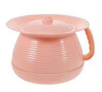 KICHOUSE Portable Adult Urinal Pot with Lid and Handle, Sturdy Pp Material Urine Container for Men and Women, Safe and Leakproof Travel Toilet Seat Pot for Home, Camping, and Bedroom Use