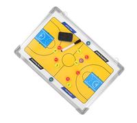 KICHOUSE Portable Aluminum Frame Basketball Coaching Board Hanging Design Lightweight Strategy Display for Training and Game Teaching