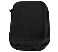 KICHOUSE Portable Black Eva Storage Bag with Zipper, Practical Items Case and Easy to Use Design, for Travel and First Aid Kit Organisation