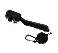 KICHOUSE Portable Golf Club Cleaning Brush with Ergonomic Handle Lightweight Nylon Steel Brush for Gentle Cleaning Golf Accessories for Men Durable and Multi Functional Tool for Course Use