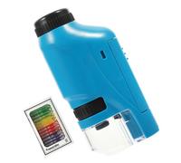 KICHOUSE Portable Handheld Microscope for High Definition Beginner Microscope Science for Student Science Experiments and Tiny Observations