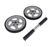 KICHOUSE Portable Non Slip Ab Roller Wheel for Core Strength Training Home Exercise Equipment High Density Material for Beginners Advanced Users Fitness Accessory for