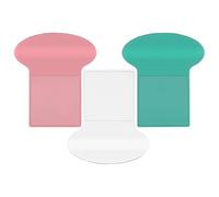 KICHOUSE Portable Toilet Seat Lifter Handle 3pcs to Cleanliness with Adhesive Ps Material Suitable for Public Places and Hotels Bathroom Accessories