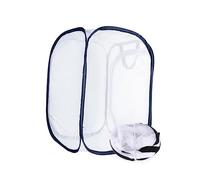 KICHOUSE Portable White Insect Cage for Foldable Bug House Dragonfly Habitat for Outdoor Nature Exploration Encourages Observation Insect Study Random Color Zipper