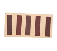 KICHOUSE Practical Montessori Wooden Sensory Board for Early Learning Teaching Aid with Tactile Plate for Shape Recognition and Motor Skills Development