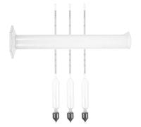 KICHOUSE Professional Plastic and Glass Measuring Tube for Making Wines and Ciders, 100ml Reusable Daily Use Graduated Cylinder with Brix Measurement Feature