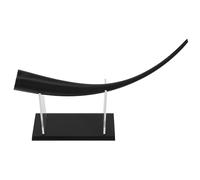 KICHOUSE Professional Salon Training False Eyelash Model Large Black Vinyl and Acrylic Simulation Prop for Enhancing Eyelash Grafting Skills and Beauty Salon Display