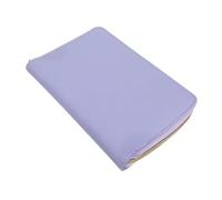 KICHOUSE Pu Zipper Wallet Binder Compact Portable Multifunctional Use with 6 Structure and Multiple Card Slots for Money and Document Organizing for Home and Office