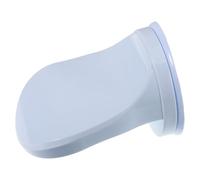 KICHOUSE Punch-Free Suitable for Pregnant Women the Weak for Bathroom Use Suction Cup Foot Rest Pedal with Non-Slip Pp Material and Balancing Assist for Shower and Travel