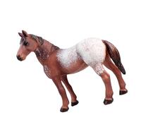 KICHOUSE PVC Appaloosa Horse Figurine Educational for Boys Realistic Animal Model for Home Office Dorm Desktop Decoration Craftsmanship