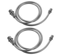KICHOUSE PVC Vacuum Hose 2Pcs for Cupping Extension with 80Cm Length Gray Tubes Suitable for Dry Cupping and Hand Pump Use at Home