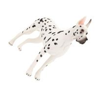 KICHOUSE Realistic Great Dane Dog Model Sculpture, Solid Simulation Animal Figurine, Lifelike Puppy Ornament for Home Decoration and Educational