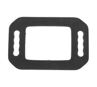 KICHOUSE Rectangular Barber Mirror with Foam Edge and Unbreakable Glass, Easy to Install Safety Hairdresser Mirror for Home and Professional Use in Hair Salons