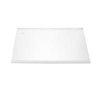 KICHOUSE Refrigerator Glass Shelf Replacement - 15.75x9.61in Tempered Glass Storage Rack For Freezer Compartment - Compatible for Most Standard Refrigerators