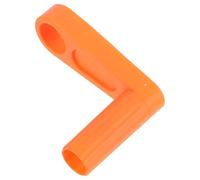 KICHOUSE Replacement Crank Handle for Garden Hose Reel in Vibrant Orange, Sturdy Hard Plastic Material Easy Installation for Outdoor Water Hose Storage and Winding