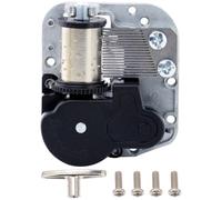 KICHOUSE Replacement in Or Fitting A and Placed Box on Can A Be Musical Movement with Mechanical Spring Power Abs Iron Material Repairing, Suitable for DIY