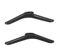 KICHOUSE Replacement TV Base Legs for 32-Inch Flat Screen Smart TV with Screws and Non-Slip Bracket, Suitable for Tabletop Mounting Black Pair