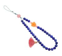 KICHOUSE Retro Beaded Phone Lanyard Wrist Strap Handmade Chinese Coral Bead Design Lightweight Easy to Attach for Cellphone Key Rings Cameras Prevent Loss Damage