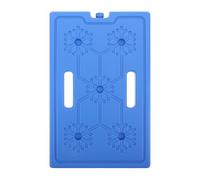 KICHOUSE Reusable Ice Block with Handle | Plastic Refreezable Lunch Box Freezer Pack for Camping Picnics Outdoor Events Beach Bag Backpack Insulated Cooler Travel 2.7L / 91.3 fl oz
