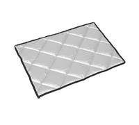KICHOUSE Reusable Insulated Food Blanket Thermal Cover for Takeaway and BBQ Oxford Cloth with Dual Sided Silver Coating Efficient Heat Retention and Cold Preservation Easy to Clean Food