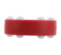 KICHOUSE Roller Hockey Puck for Training Durable Land Friendly Ice Race Puck for Men Women Precision Control Stability Practice Red with