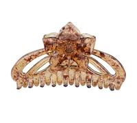 KICHOUSE Rose Hair Claw Clip for Thick and Thin Hair, Resin Decorative Hairpin with Hollow-out Design, Stylish Headdress Ornament Suitable for Banquets and Ceremonies