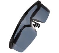 KICHOUSE Safety Goggles for and Ipl Protection, Black Frame with Smoke, Professional Eye Protection Glasses for Industrial Use and Occupational Safety