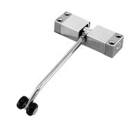 KICHOUSE Self-Closing Door Closer Home Automatic Door Closer Surface Mounted Aluminum Alloy for Home School Dormitory