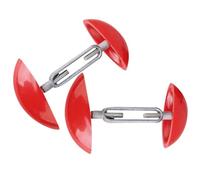 KICHOUSE Shoe Pair for Adjustable Aluminium Women High Stretcher Heels, Portable Carry Design Relief Feature, One Red Shoe Stretchers for Comfortable Fit