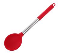 KICHOUSE Silicone Kitchen Cooking Spoon Non-Stick Multipurpose Cooking Utensil with Ergonomic Handle for Nonstick Cookware and Everyday Kitchen Use