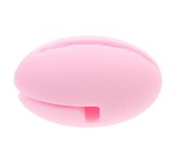 KICHOUSE Silicone Temperature Probe Pot Clip for Cooking Thermometer Holder, Scratch-resistant Side Clamp for Frying and Syrup, Pink,