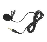 KICHOUSE Small Clip on Microphone for Recording with 3.5mm Jack, Metal Lavalier Mic for Camera Use, Easy to Carry for On-the-go Recording