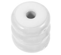 KICHOUSE Small Electric Post Insulator Ceramic for Power Equipment and Communication Devices, White Colour, Easy Installation and Suitable for Tight Spaces, for Electric Fence Posts