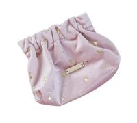 KICHOUSE Small Lipstick Storage Pouch for Daily Use and Shopping, Cloth Cosmetic Bag with Scratch Resistant Feature and Organising Function for Earphones Or Change
