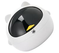 KICHOUSE Space Cat Mini Desktop Trash Can, Cute Cartoon Small Waste Bucket for Office and Home, Compact Desk Garbage Container for Household Use